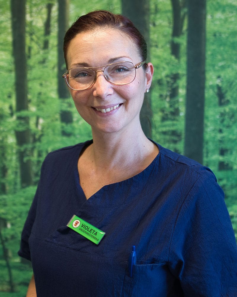 Bild på medarbetare Violeta